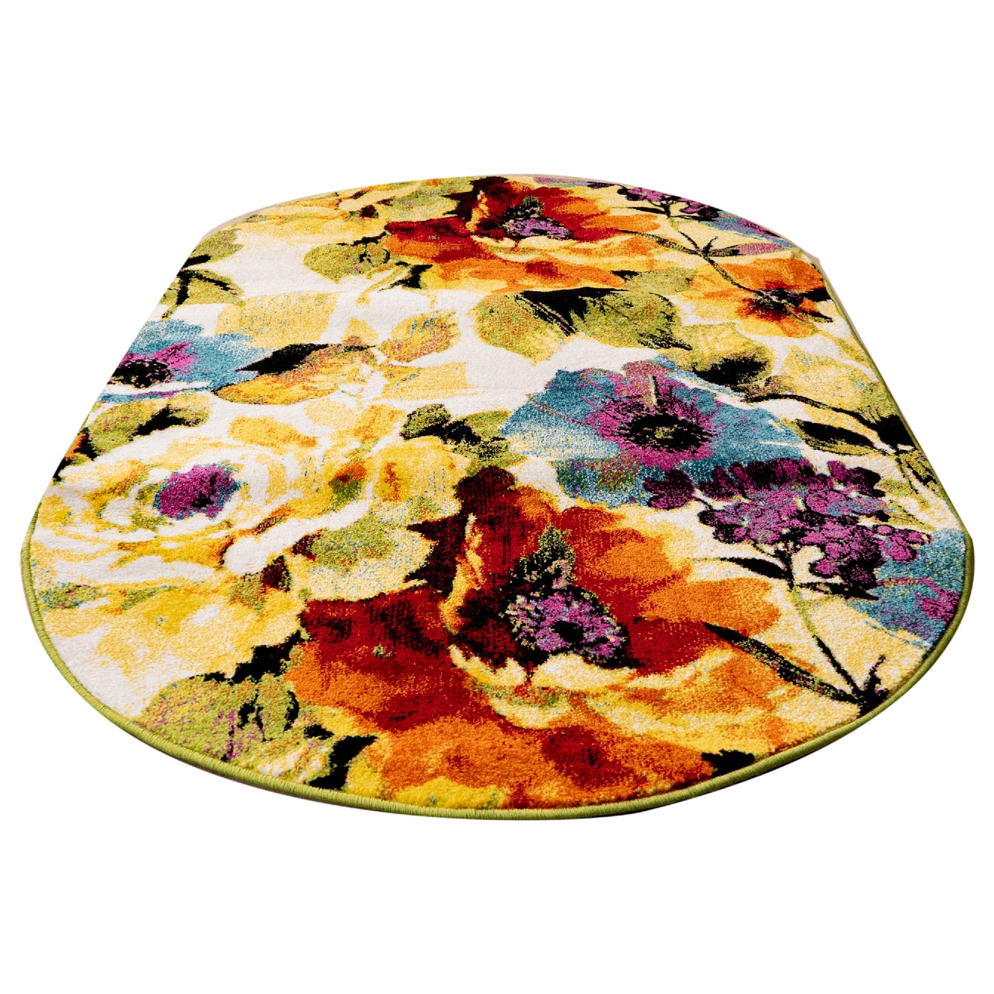 Covor Oval model Floral