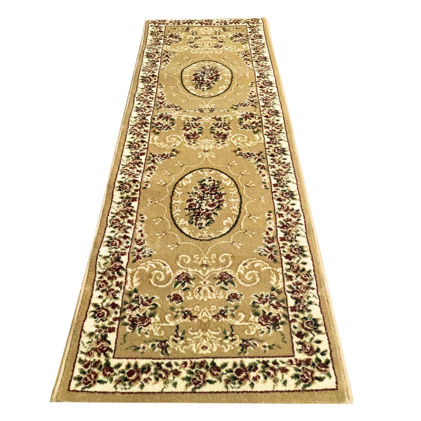 Set dormitor clasic 3 piese Maro,Crem,Bej