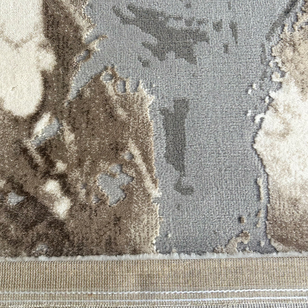 Covor living Marco Polo Soft Touch, Gri, Maro, Crem
