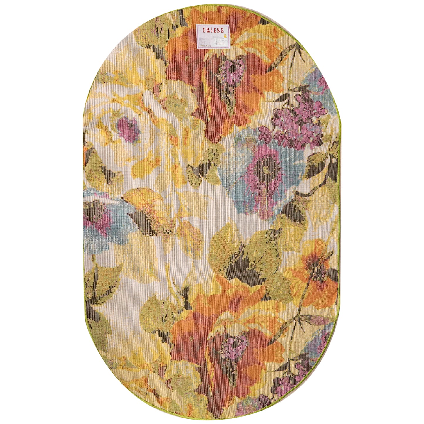 Covor Oval model Floral