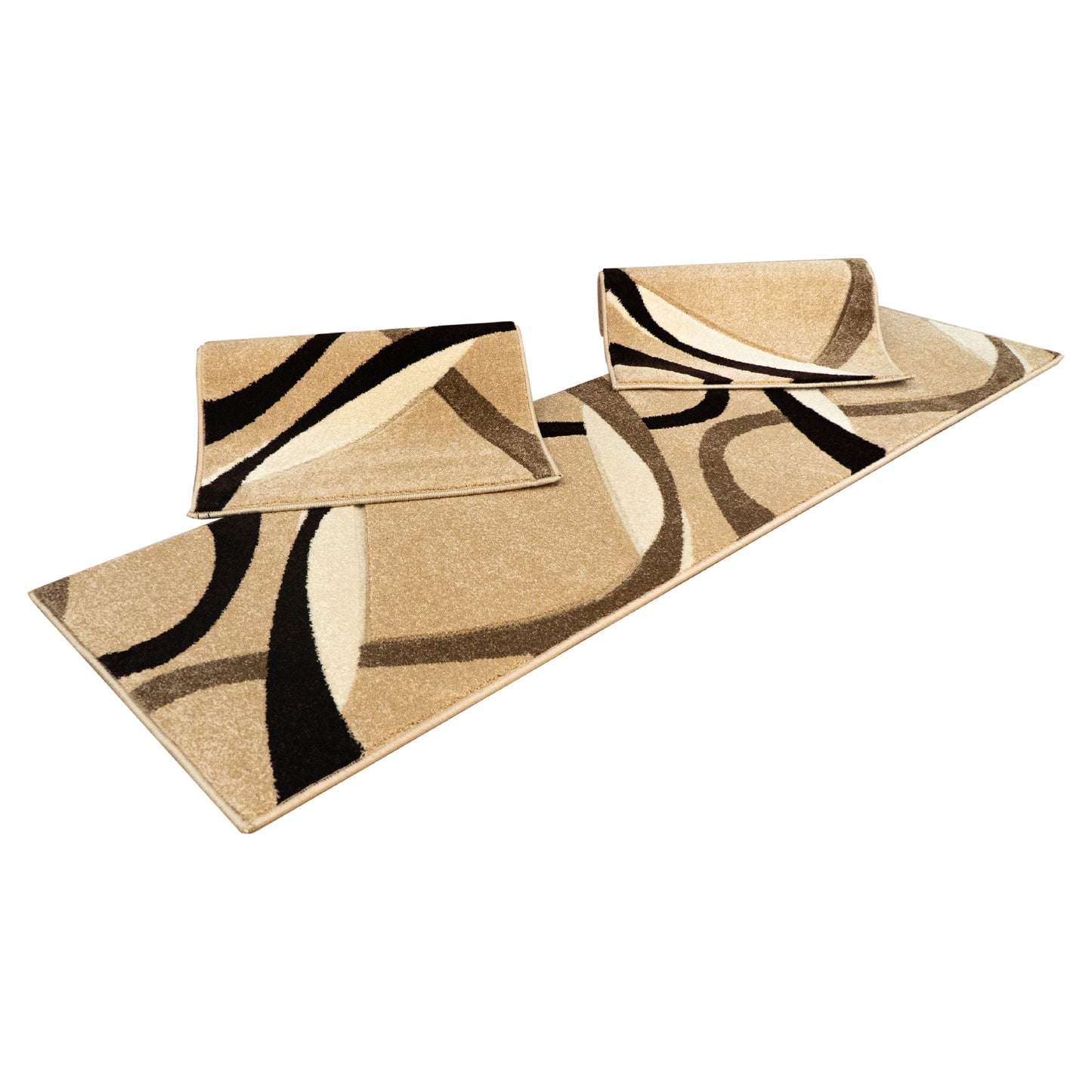 Set dormitor 3 piese Maro-Crem