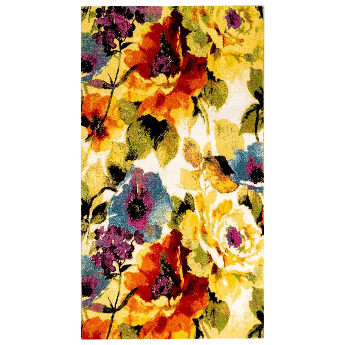Covor Floral Multicolor