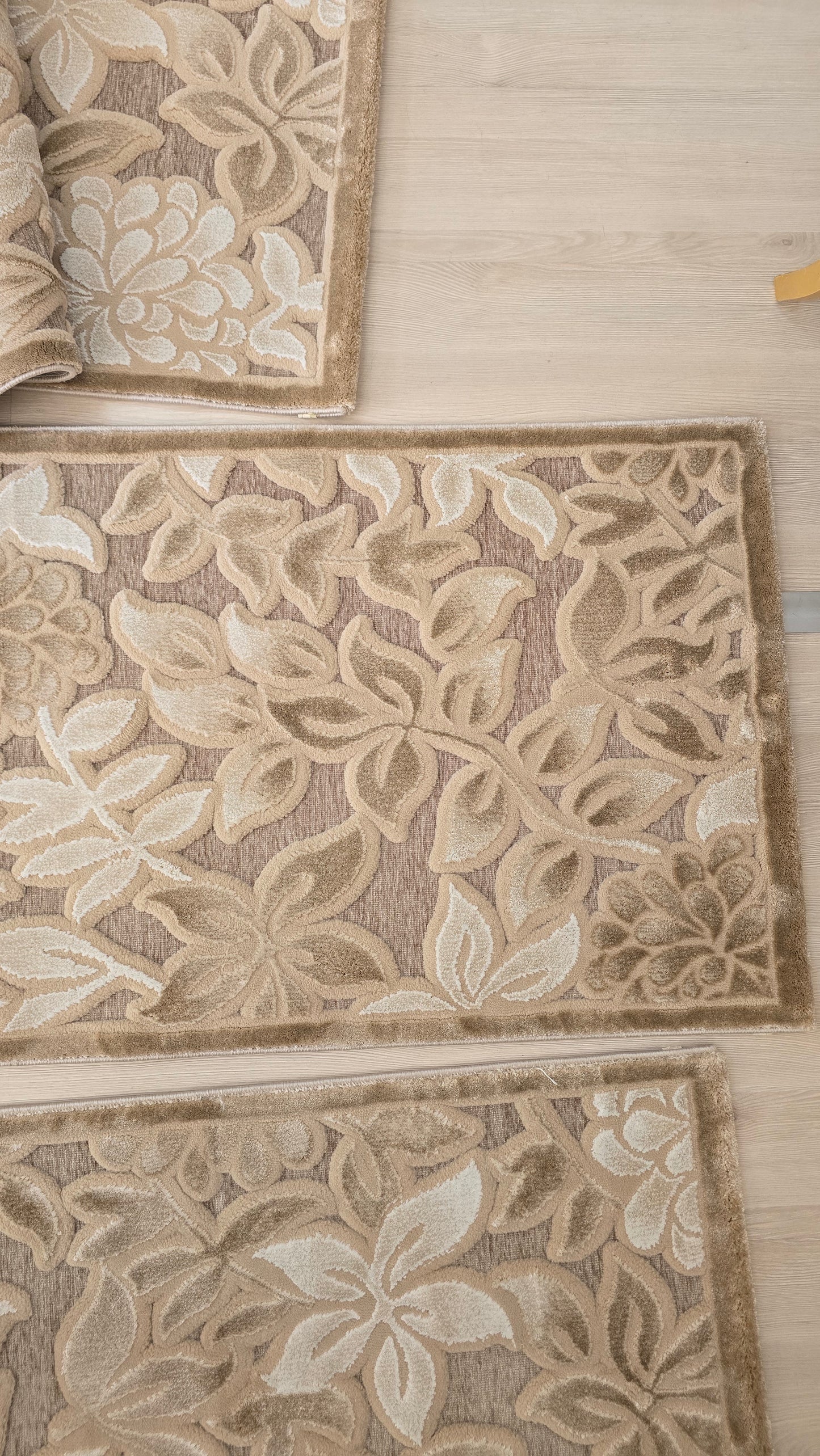 Set 3 piese floral 3D