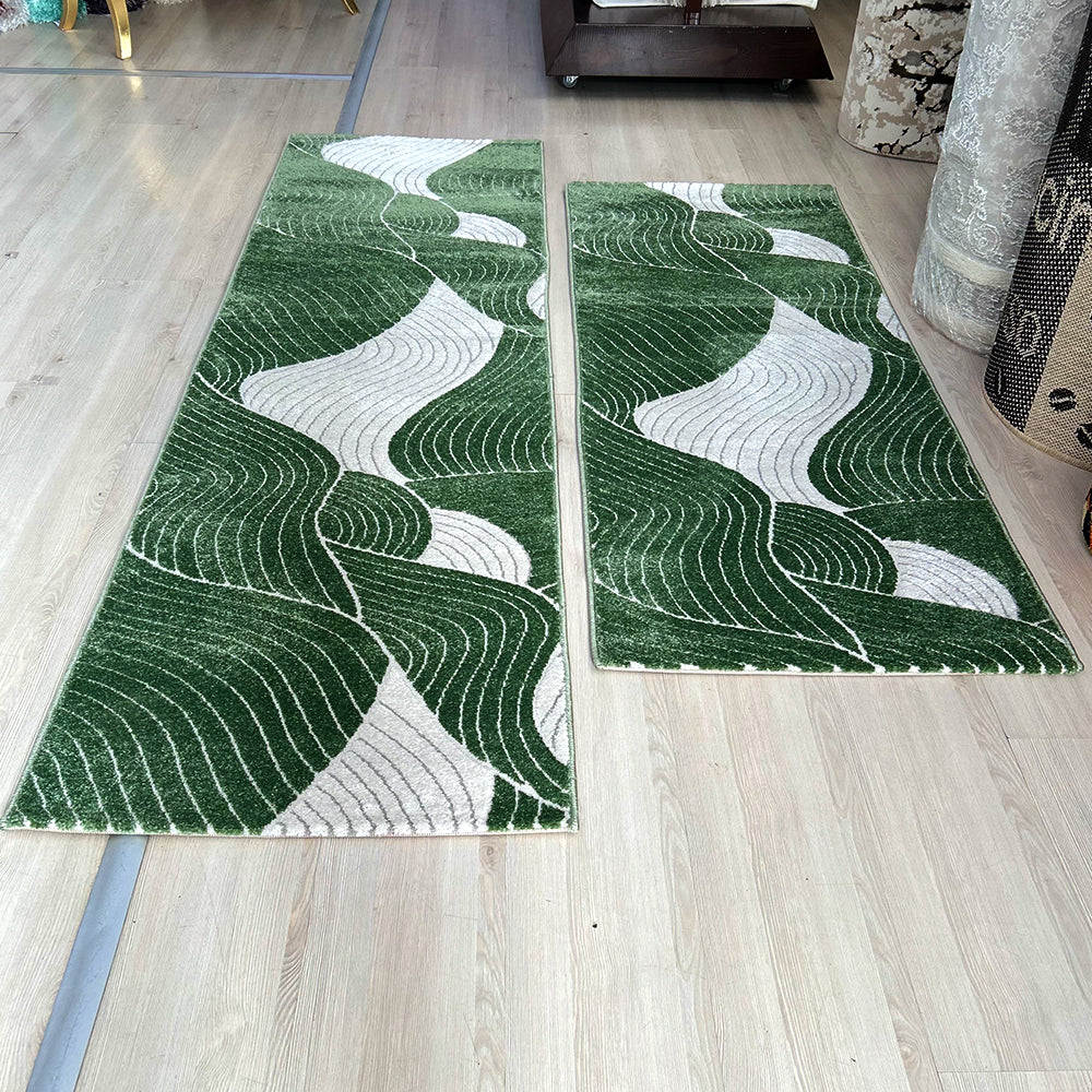 Set Dormitor 3 Piese Verde Crem