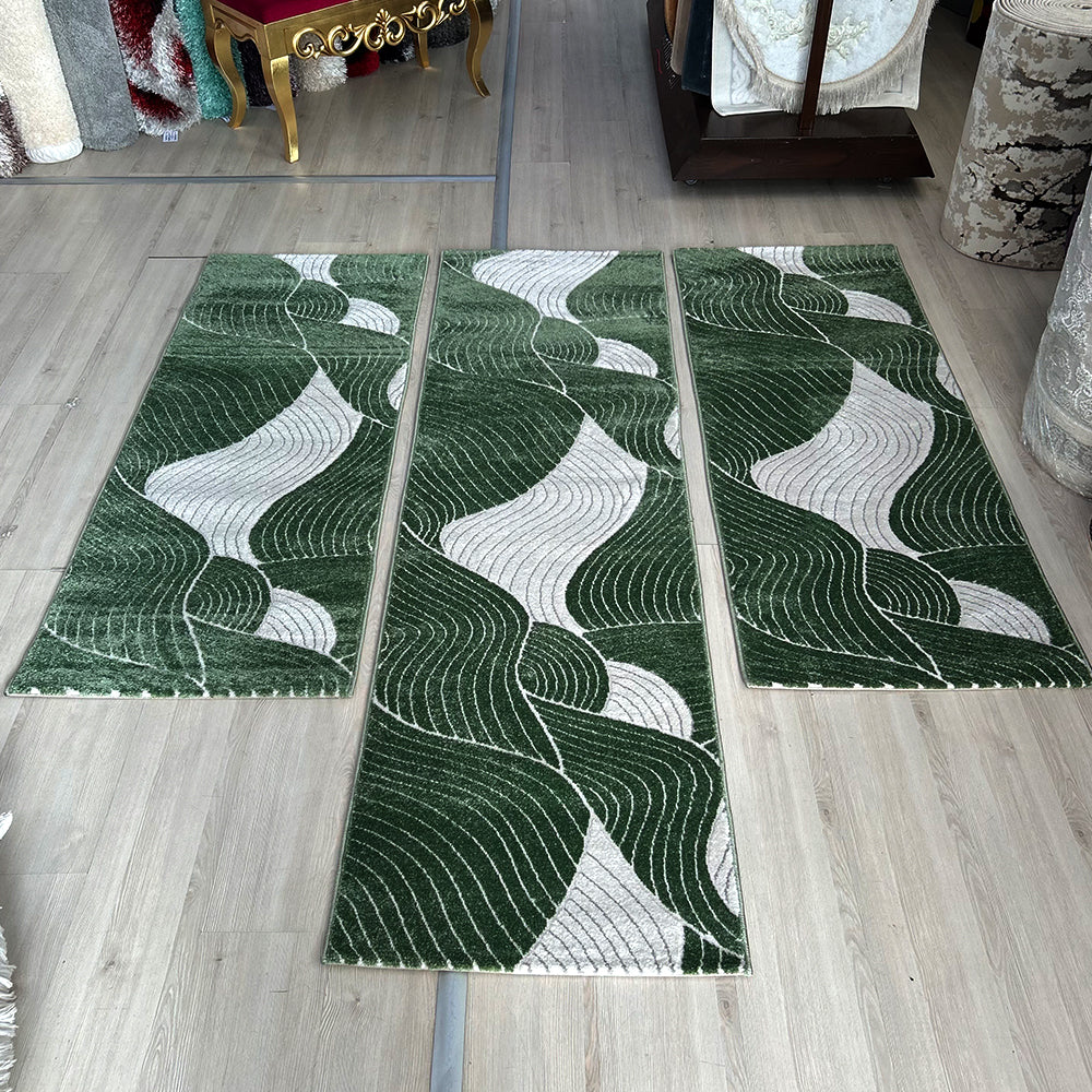 Set Dormitor 3 Piese Verde Crem