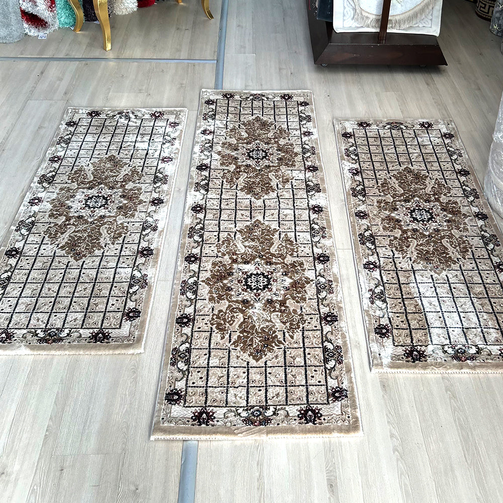 Set Dormitor 3 Piese Model Clasic Floral Multicolor