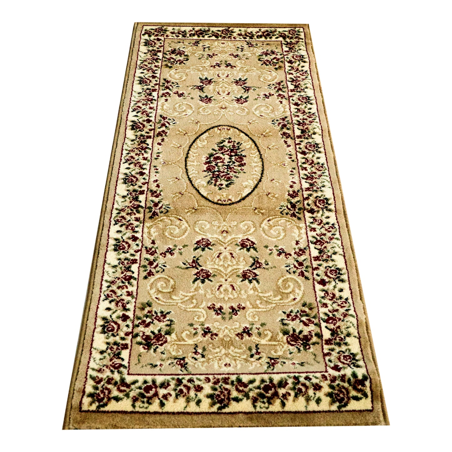 Set dormitor clasic 3 piese Maro,Crem,Bej