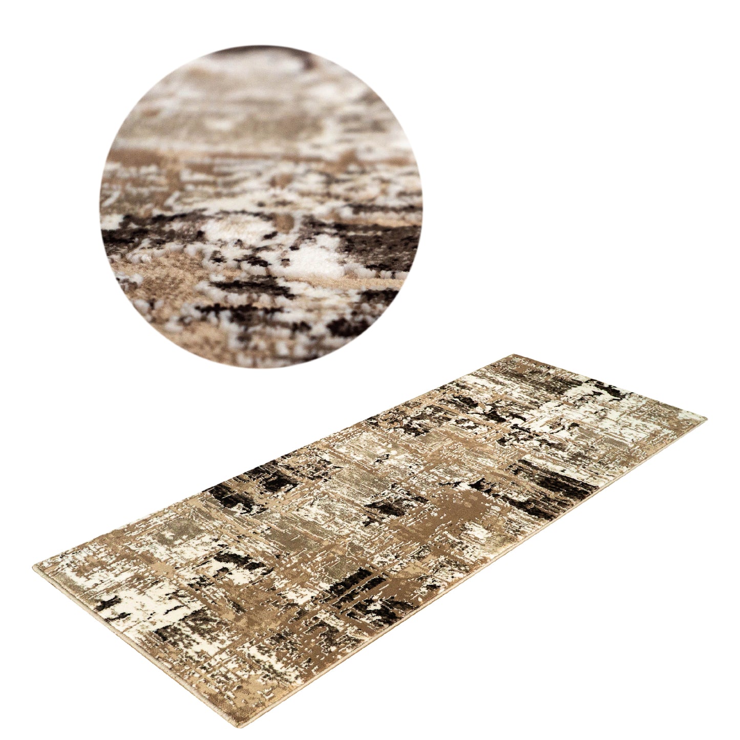 Set dormitor 3 piese Maro-Crem