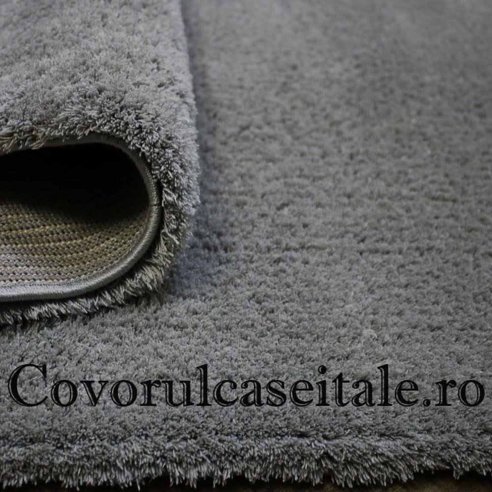 Covor Microfibra Gri