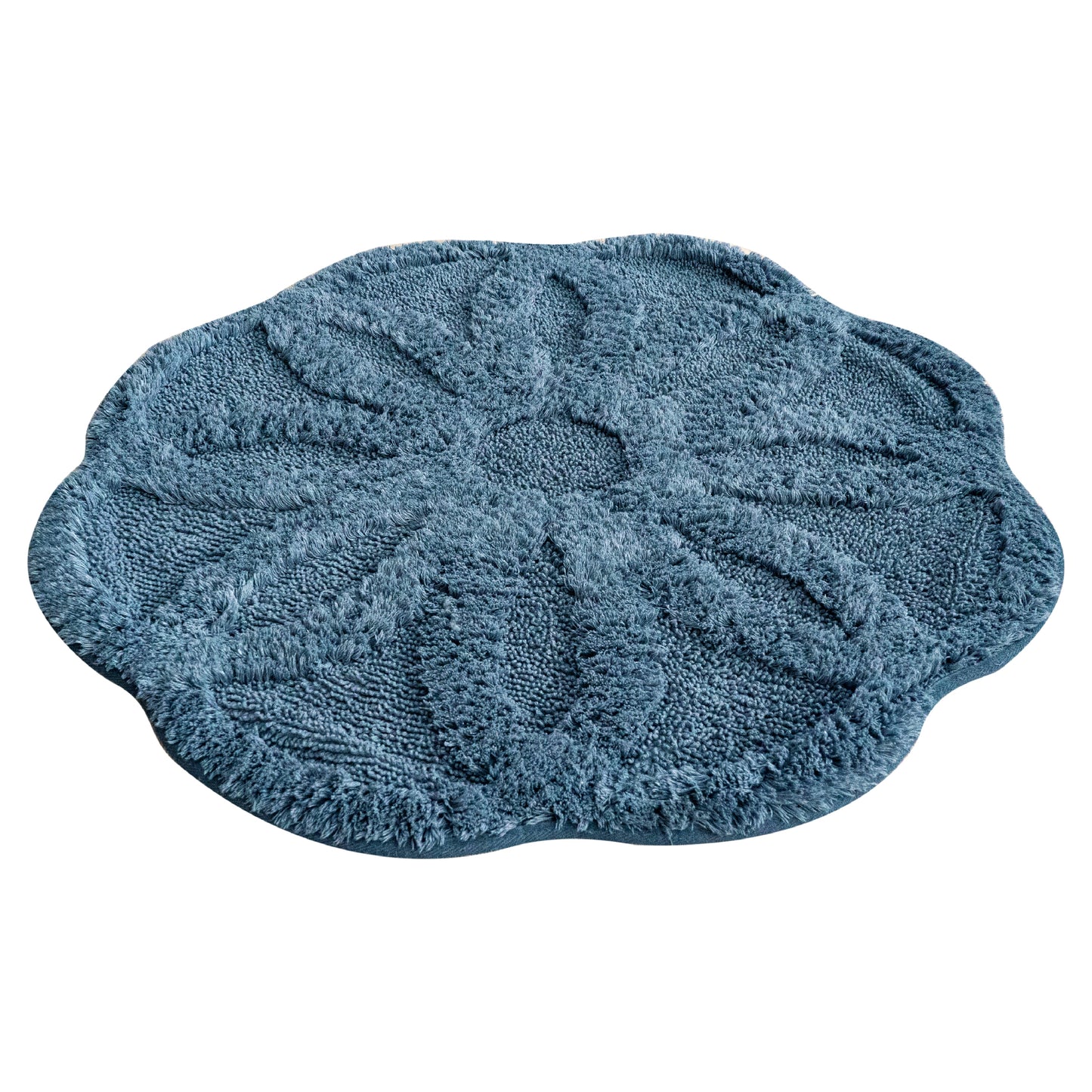 Covor tip floare Gri inchis