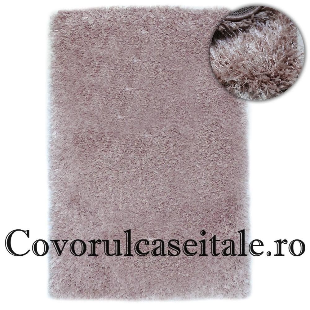 Covor Din Fire Matase Lungi Roze Preturi in functie de dimensiuni cod H223