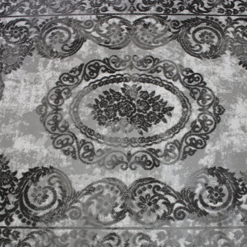 Covor Truva negru-gri
