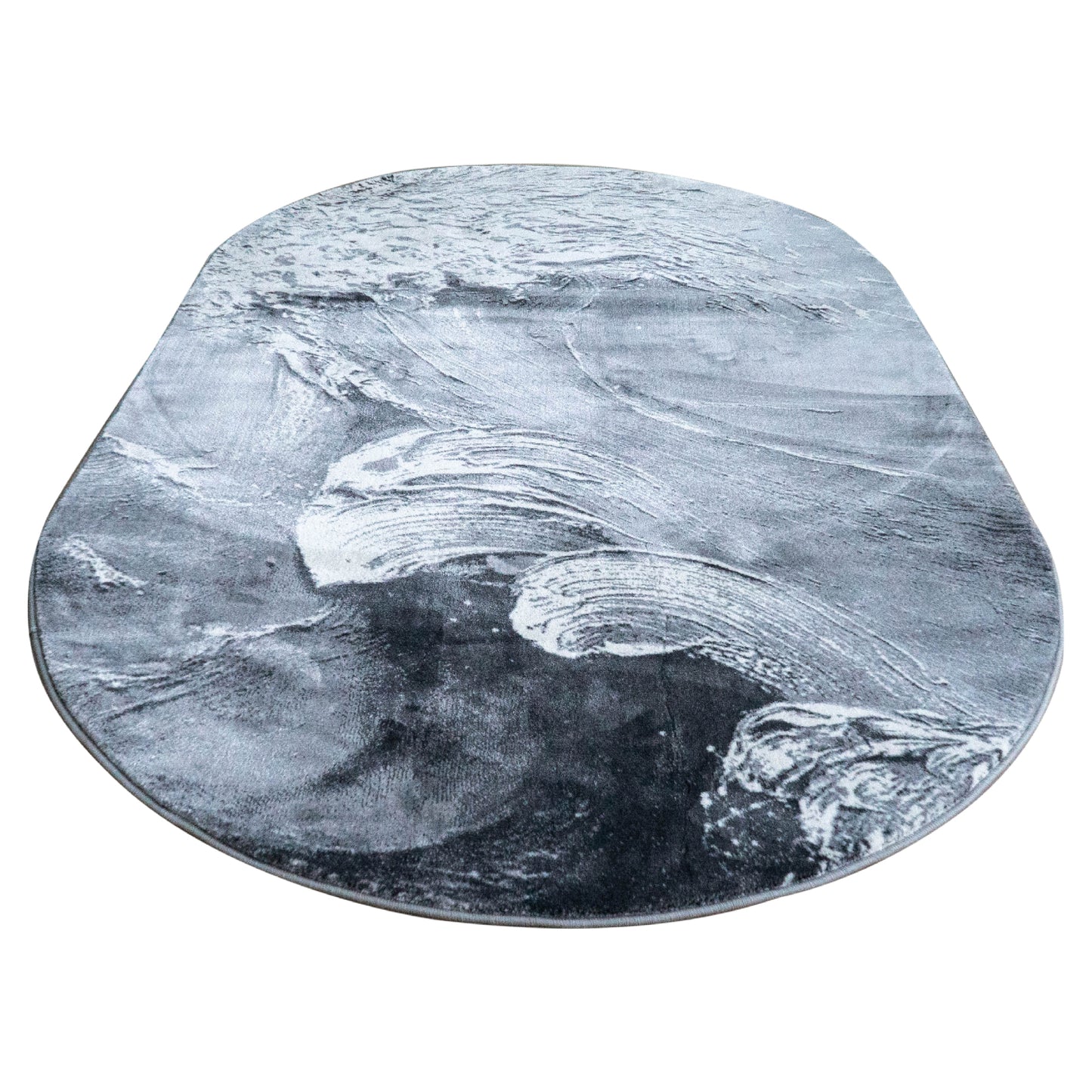 Covor Oval Colectia Galeria Gri,Crem