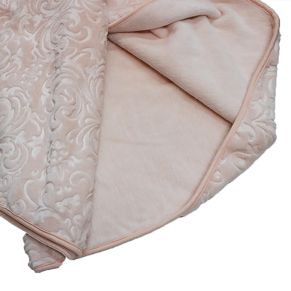 Patura Roz Pudra 220X240 cm cod PT07