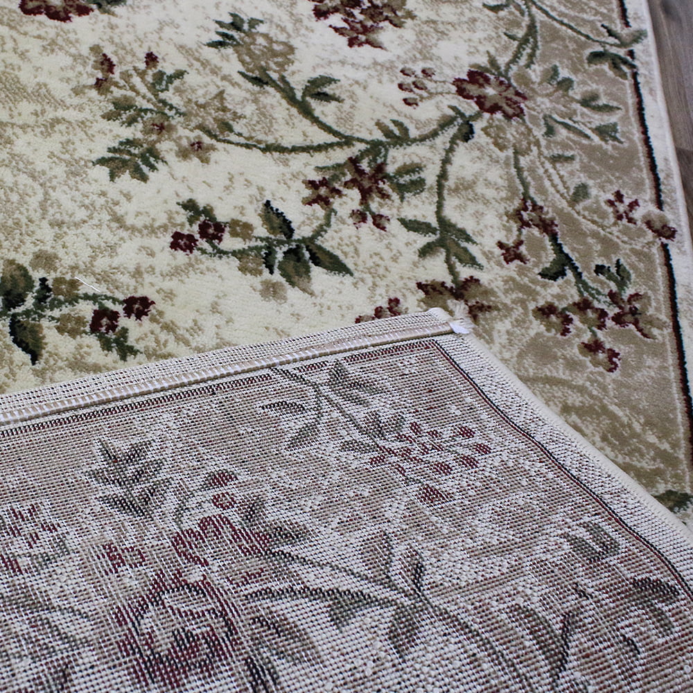 Set 3 Covoare Fir Scurt Floral