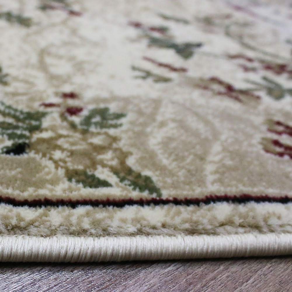 Set 3 Covoare Fir Scurt Floral