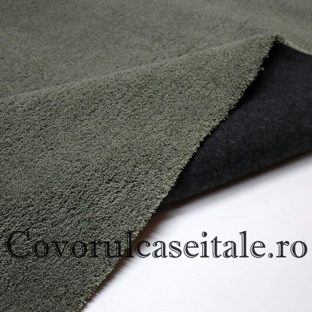 Covor Microfibra Verde - Muschi 160 x 230